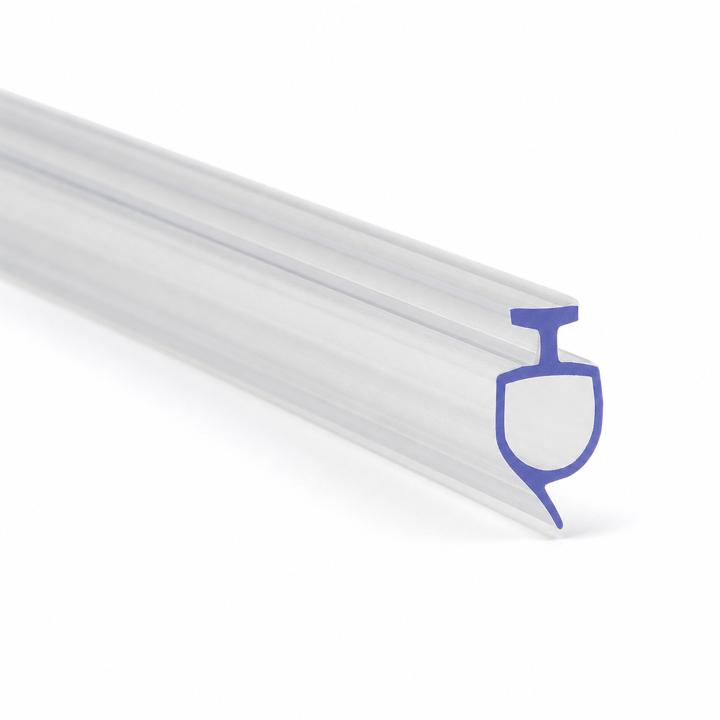Bifold Channel T Shower Seal – 4.5mm Channel, Seals 8-13mm Gap