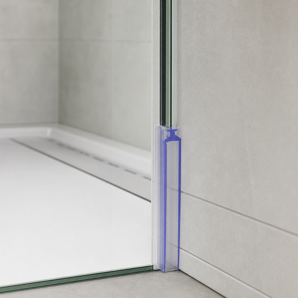 Bifold Channel T Shower Seal for 12-19mm Gap – 7mm Channel