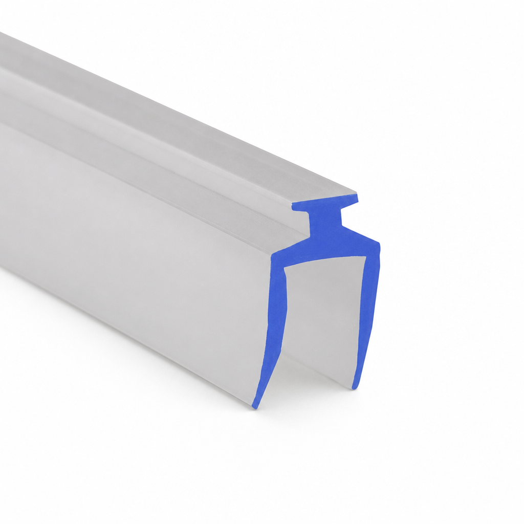 Bifold Channel T Shower Seal for 12-19mm Gap – 7mm Channel