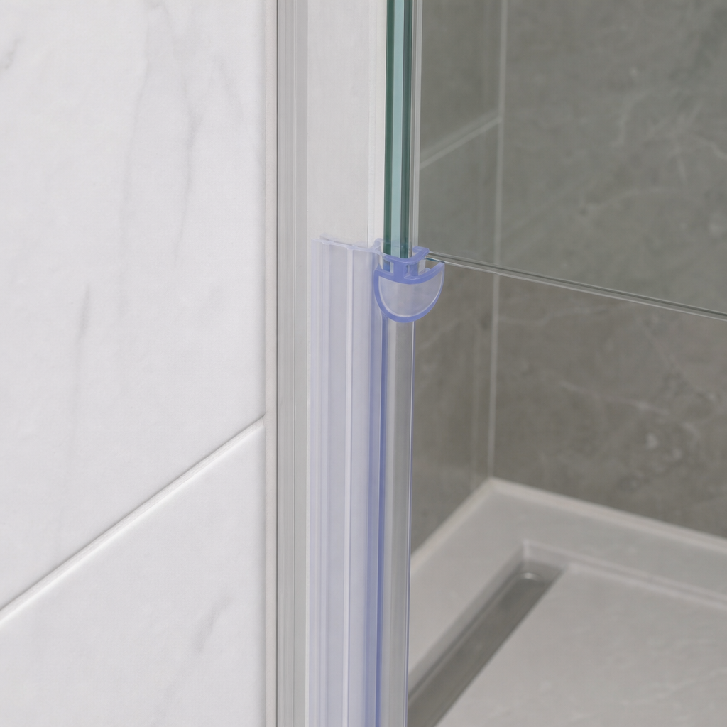 Bifold Channel T Shower Seal for 6mm Channel – Seals 4-9mm Gap
