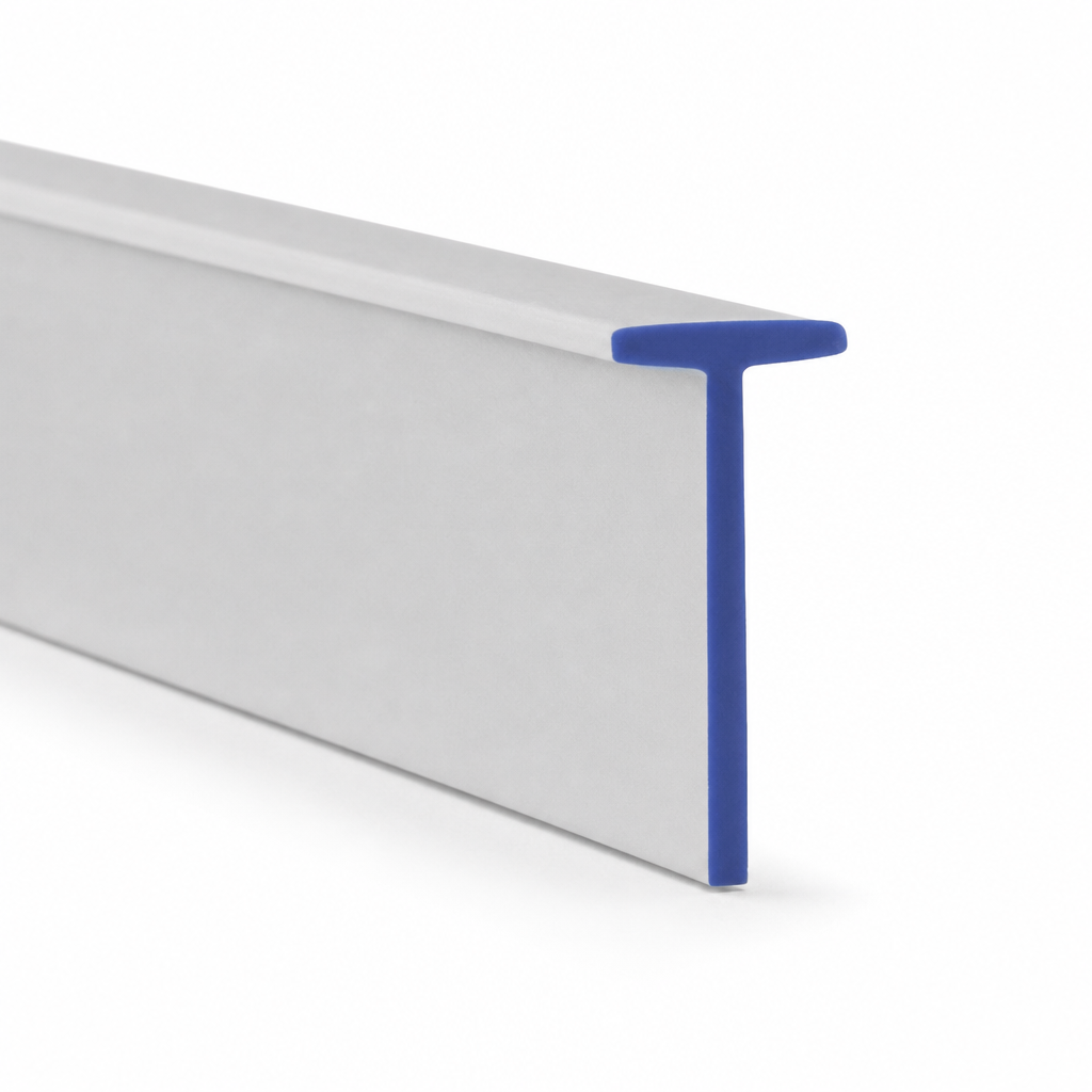 Bifold Channel T Shower Seal for 5mm Channel – Seals 8-13mm Gap