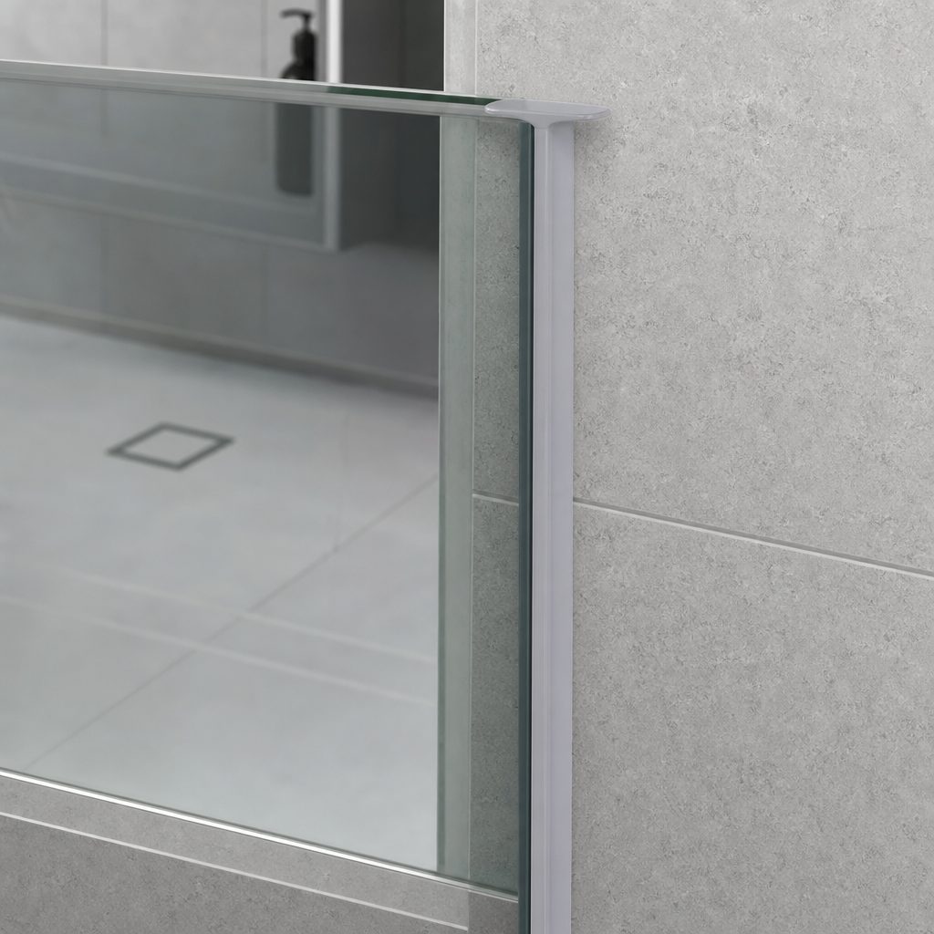 Bifold Channel T Shower Seal for 12-17mm Gap – 5mm Width