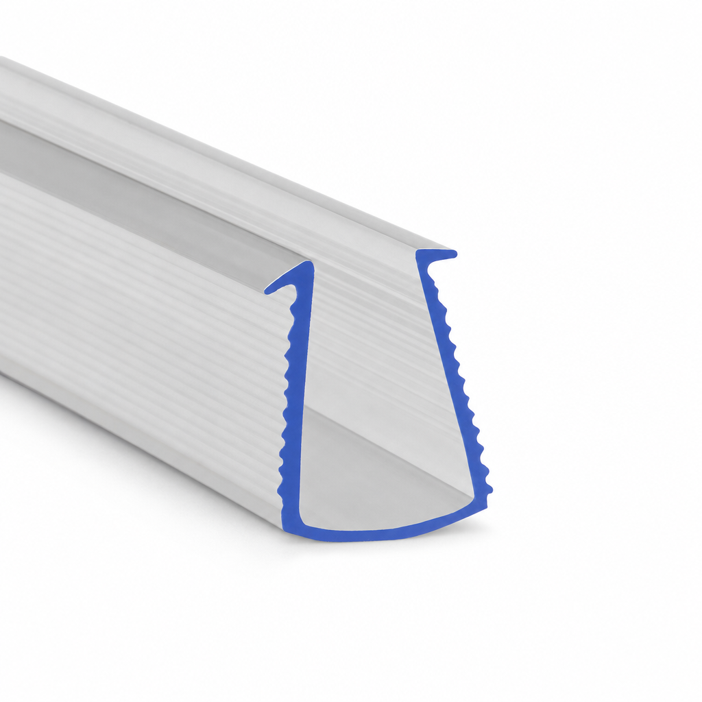 Bifold Channel T Shower Seal for 8mm Glass – 900mm & 2000mm