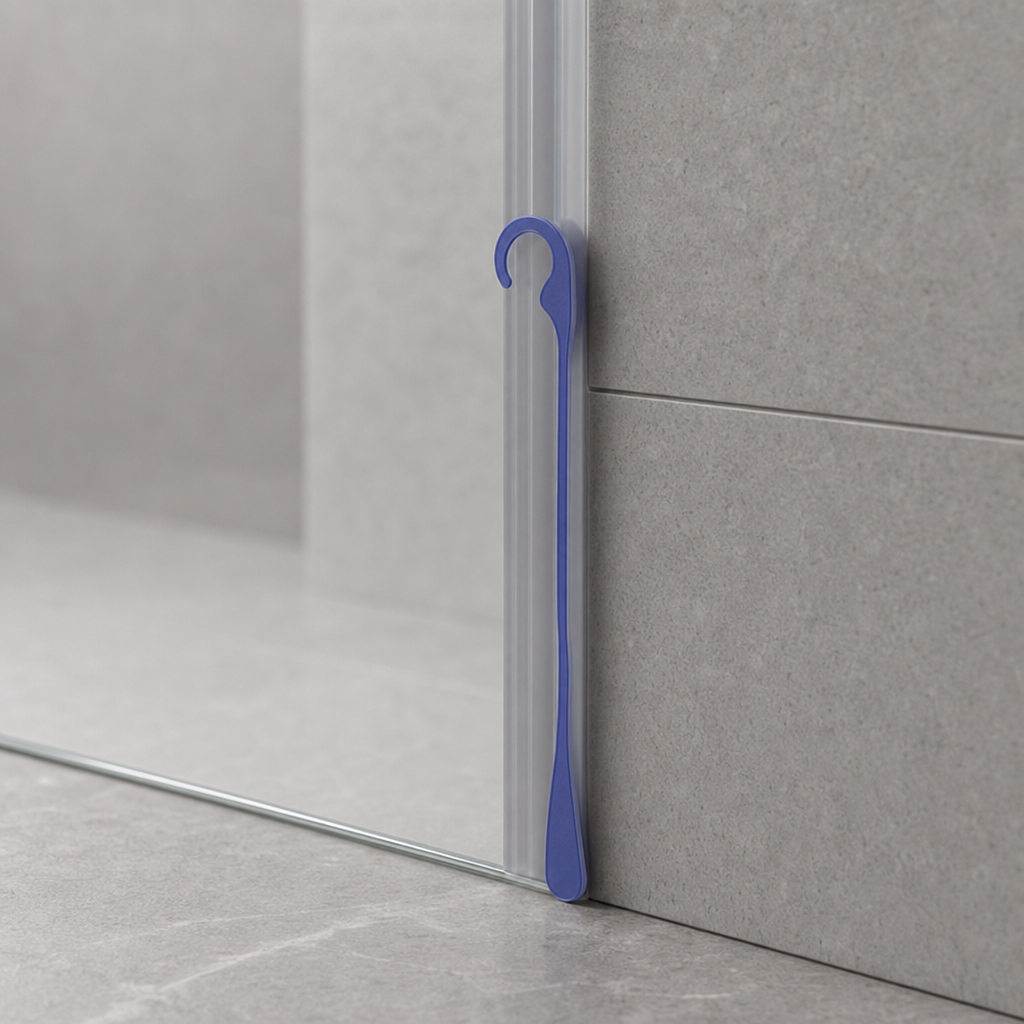 Bifold Channel T Shower Seal – Rigid PVC, 900mm & 2000mm Options