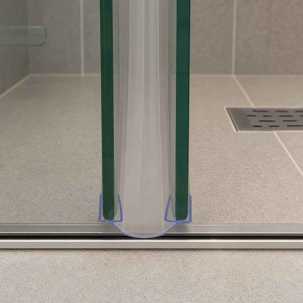 Bifold Channel T Shower Seal for 8-10mm Glass – 24mm Gap