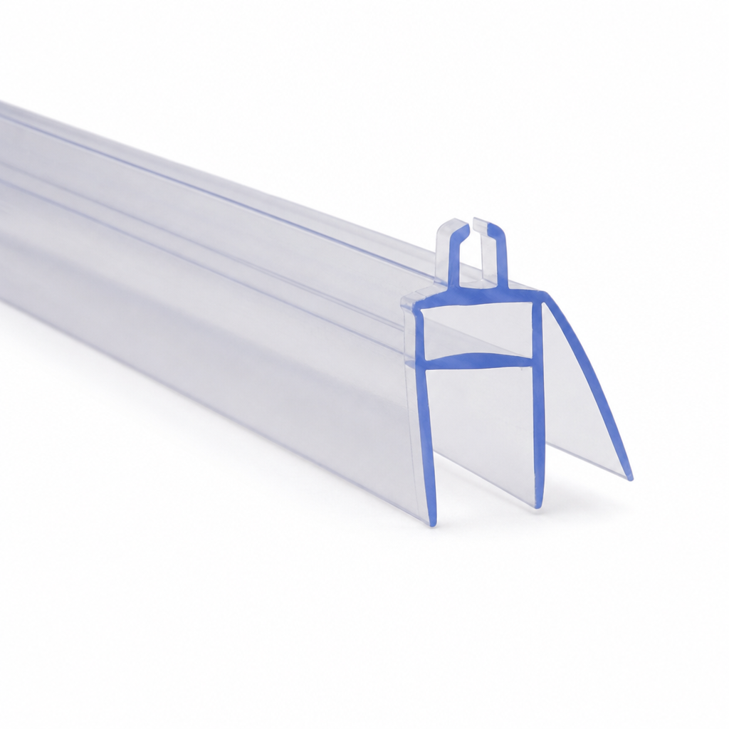 Bifold Channel T Shower Seal – 900mm Length, Clear