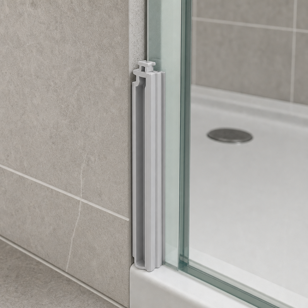 Bifold Channel T Shower Seal for 6mm Channel – Seals 17-22mm Gap