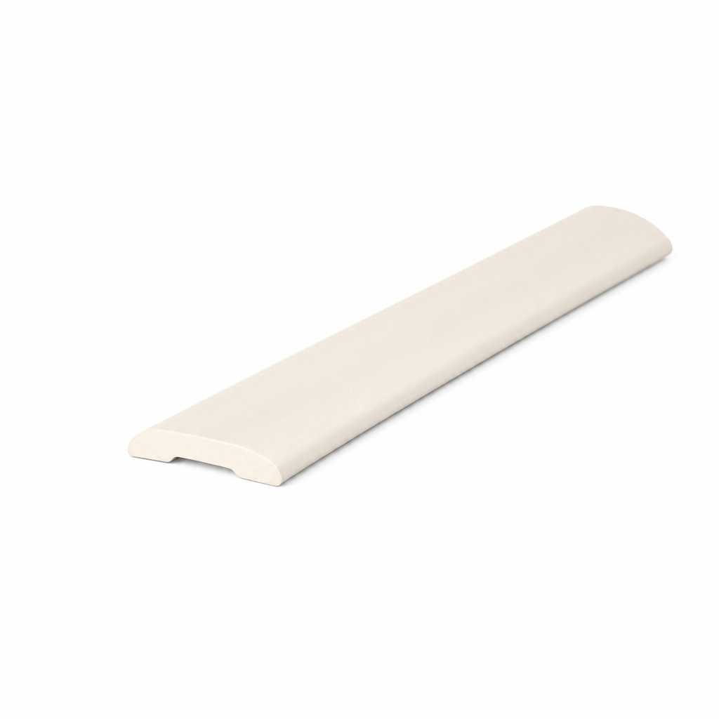 Cream Awning Rail Insert Trim 14.9mm Wide – Per Metre