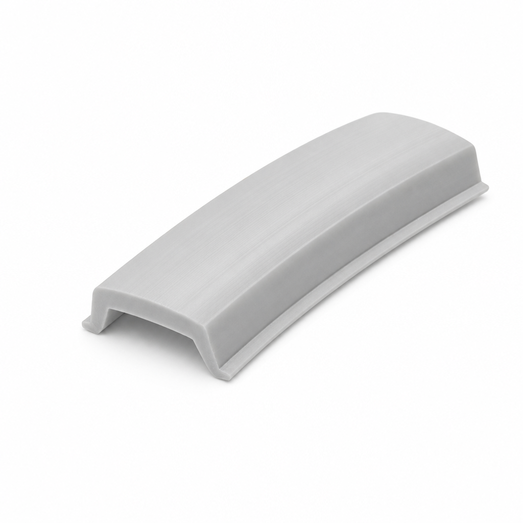 Grey Awning Rail Insert 18.4mm x 5.4mm – Per Metre