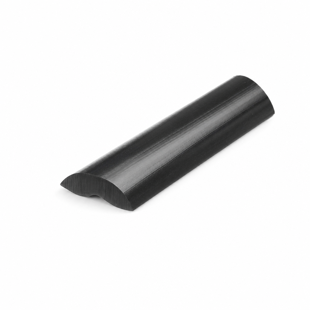 Black Awning Rail Insert Trim 13.5mm Wide – Per Metre