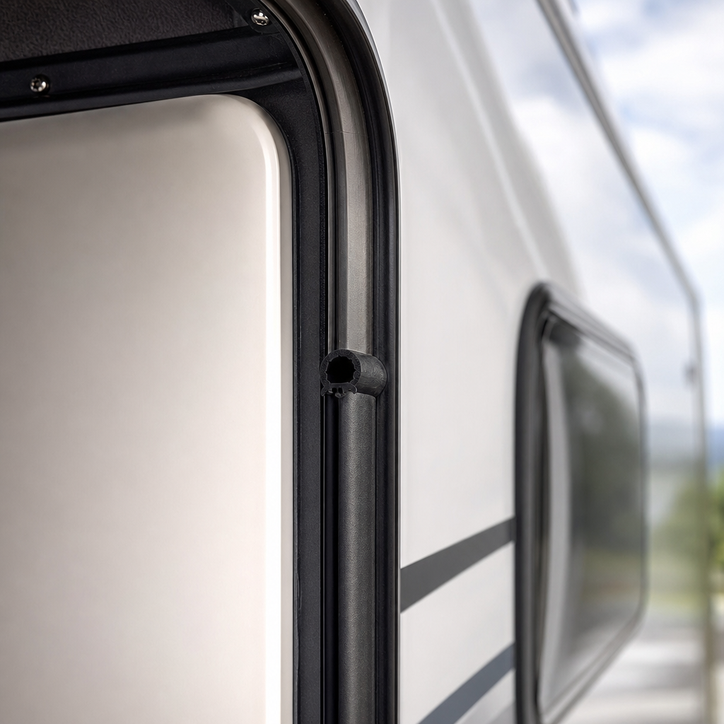 Co-Extruded EPDM Door Seal 50mm x 9mm – Per Metre