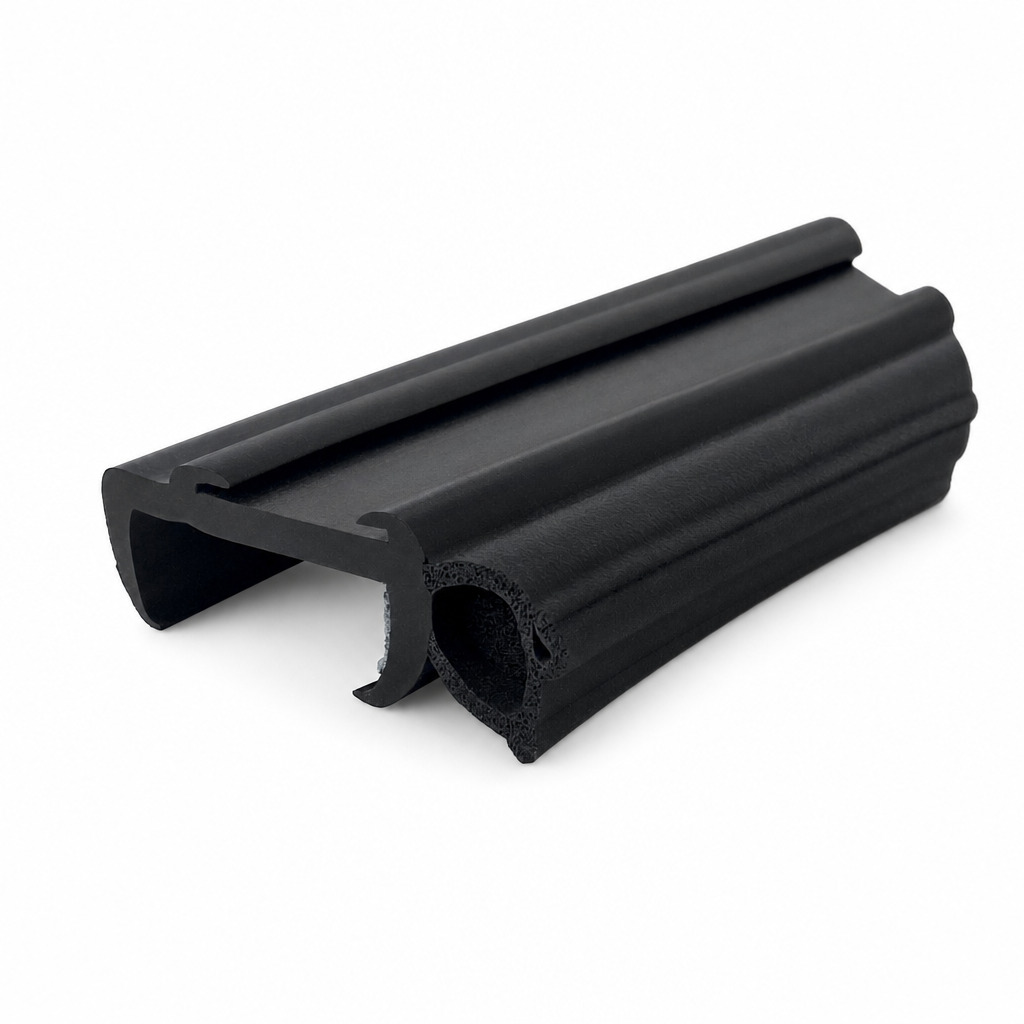 Caravan Window Rubber Seal 35mm Panel, 13.5mm Bulb – Per Metre