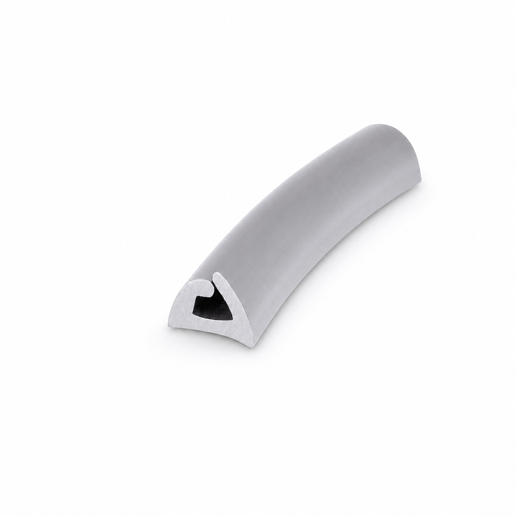 Grey Awning Rail Seal 9.8mm x 7mm – Per 100 Metres