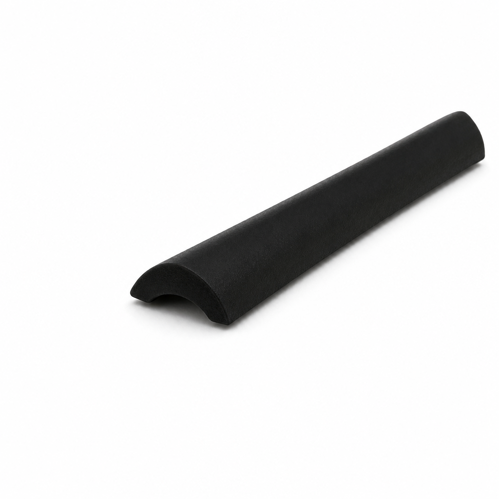Black Awning Rail Insert Trim 10mm Wide – Per Metre