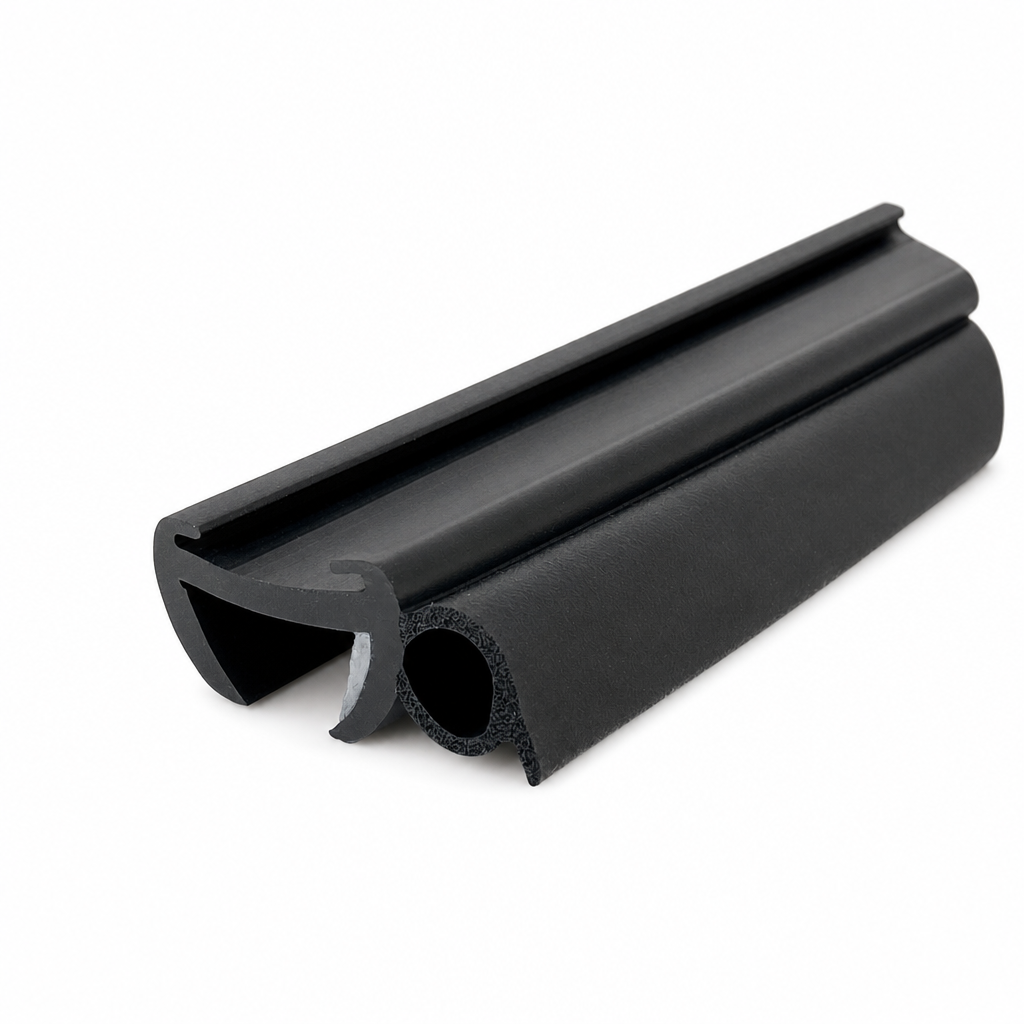Caravan Window Seal 25mm Panel, 13mm Bulb – Per Metre