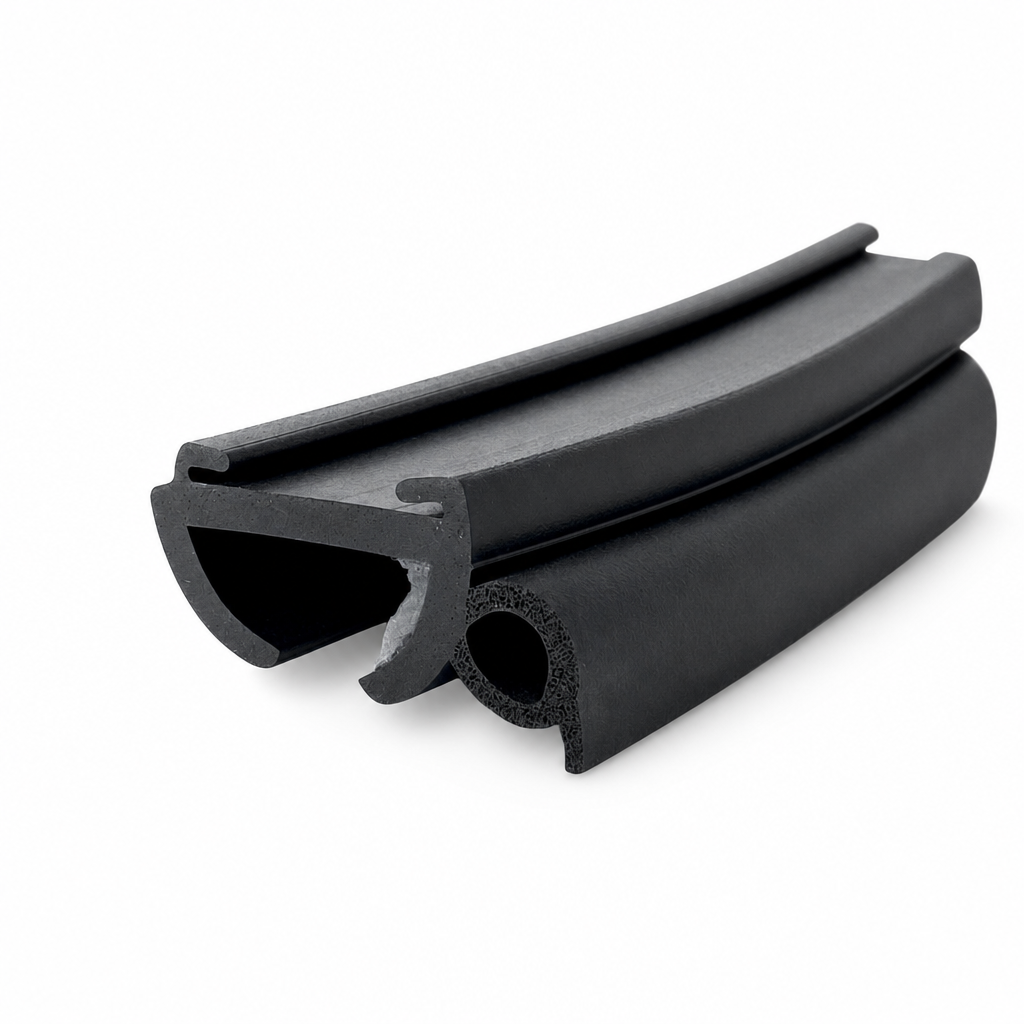Caravan Window Rubber Seal 30mm Panel, 13mm Bulb – Per Metre