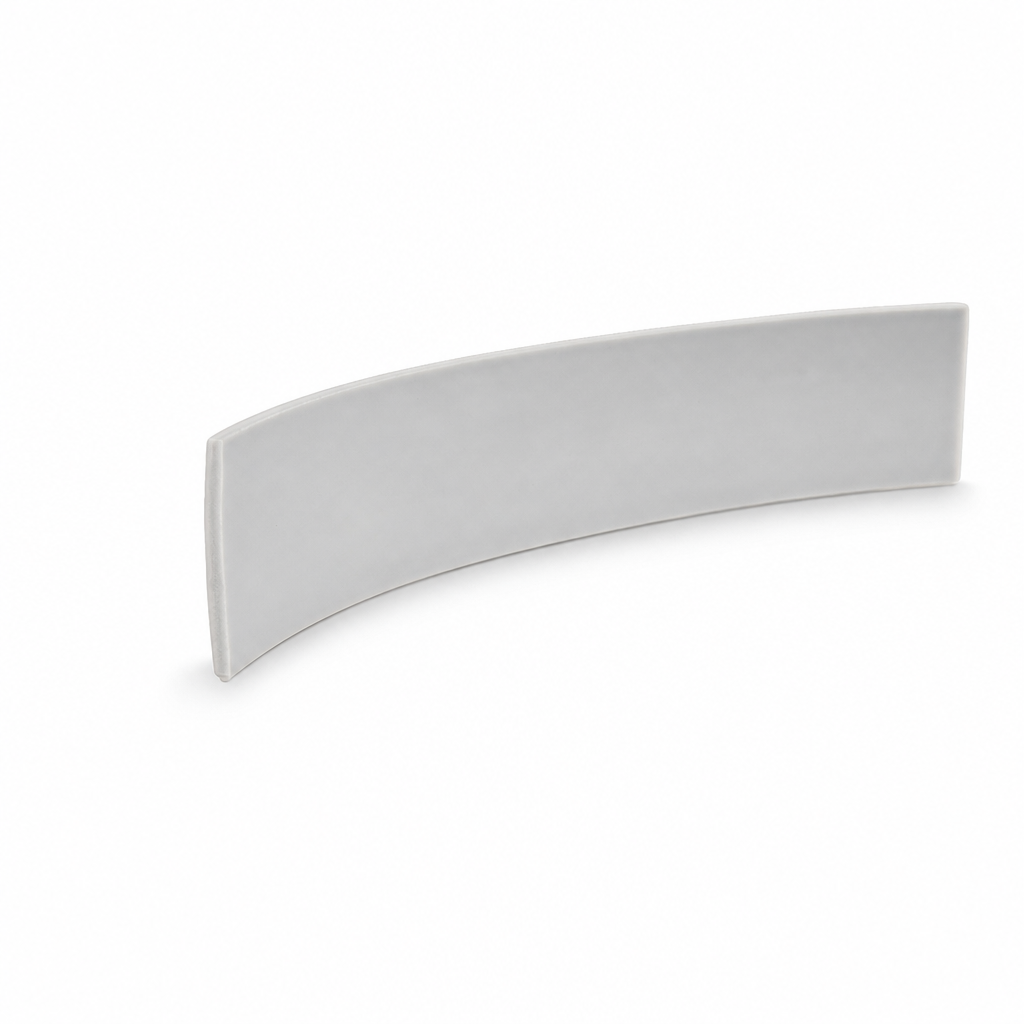 White Cover Strip for Caravan Window Seals 25mm – Per Metre