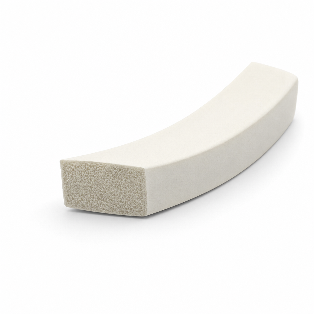 Expanded Silicone Strip 12mm x 10mm – Per Metre