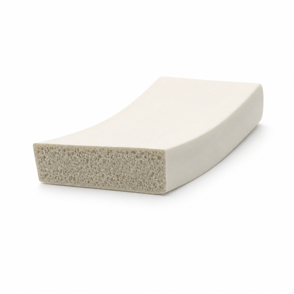 Expanded Silicone Strip 50mm x 10mm – Per Metre