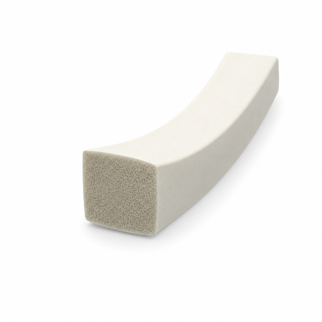 Expanded Silicone Strip 25mm x 25mm – Per Metre