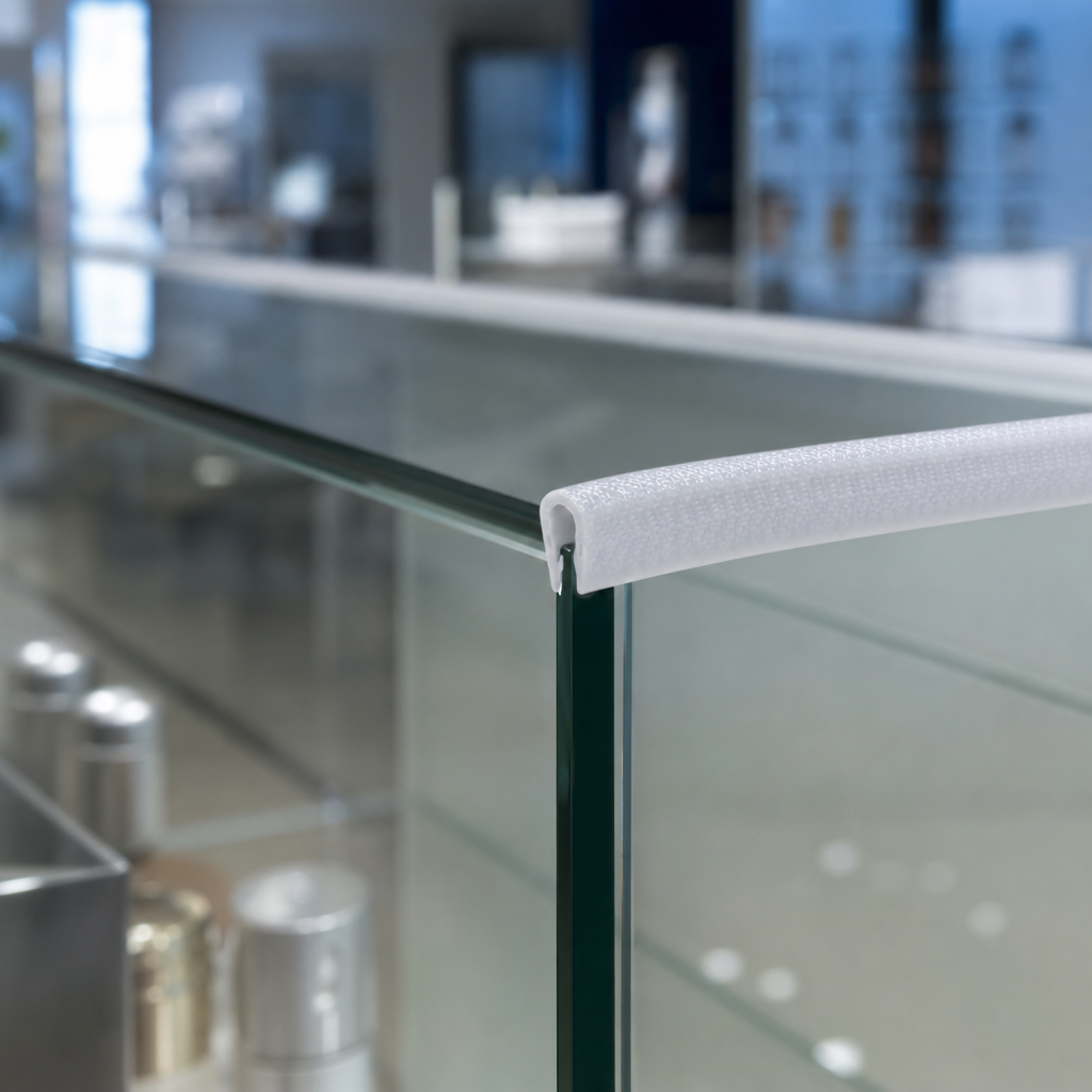 Self-Grip PVC Edge Trim 13.6mm x 9.3mm – Per Metre
