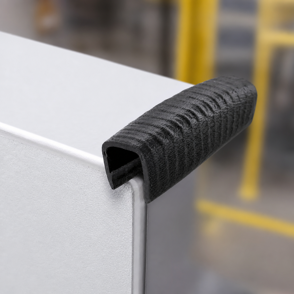 PVC Edge Trim 10-12mm Panel Thickness – 15mm High, 17mm Wide