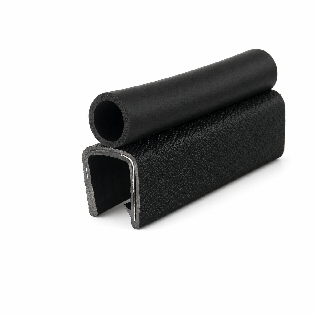 Edge Trim with Top Seal 16mm Panel – 17mm Sponge Bulb