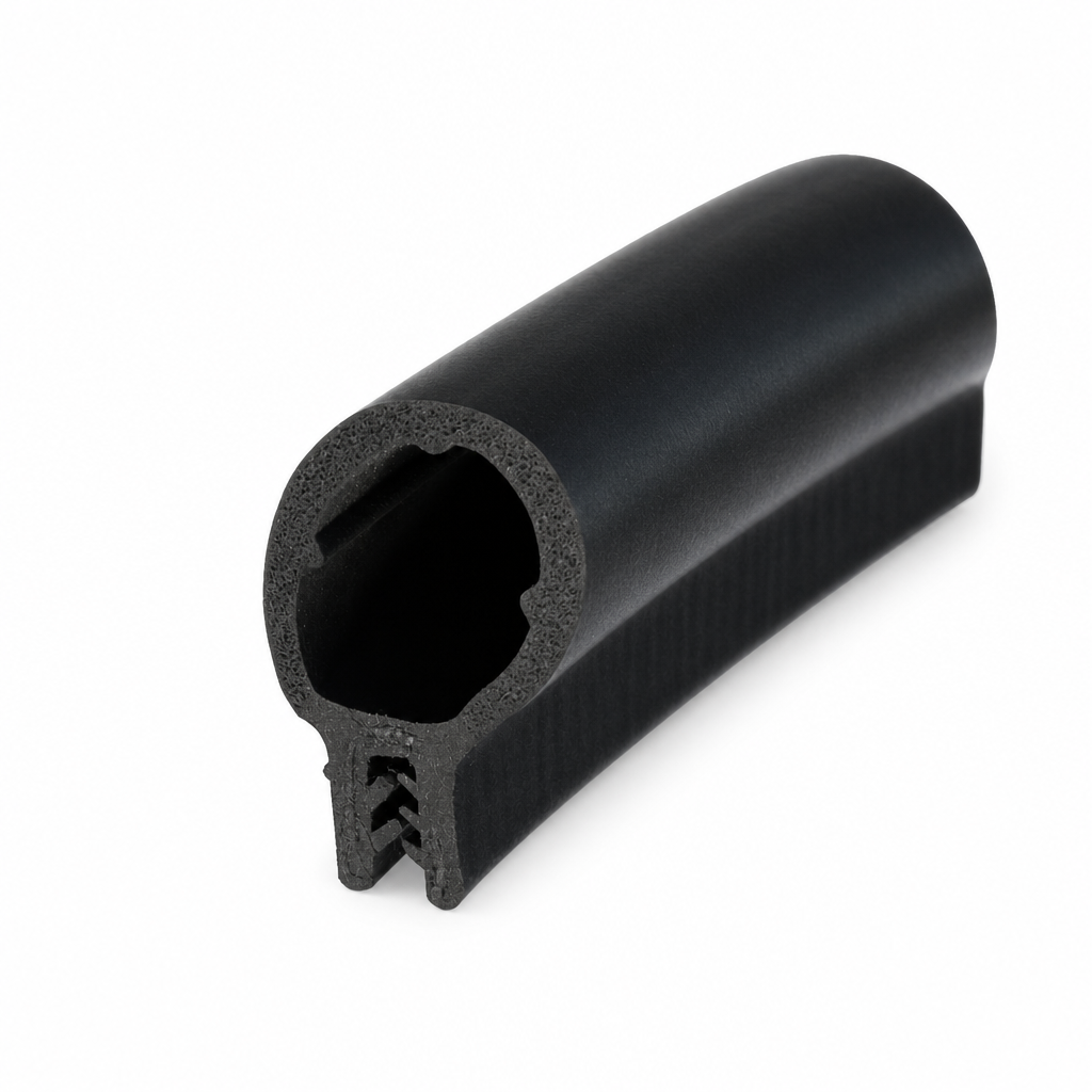 Edge Trim with Top Seal 24mm Bulb – Fits 0.5-1.5mm Panel