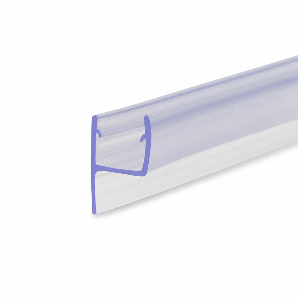 Fin Shower Screen Seal for 8mm Glass – Seals 3-35mm Gap