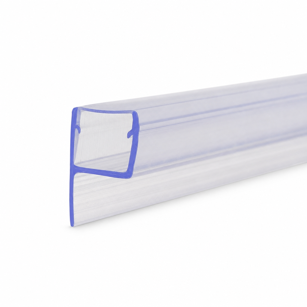 Fin Shower Screen Seal for 4-6mm Glass – 25mm Sample to 2500mm