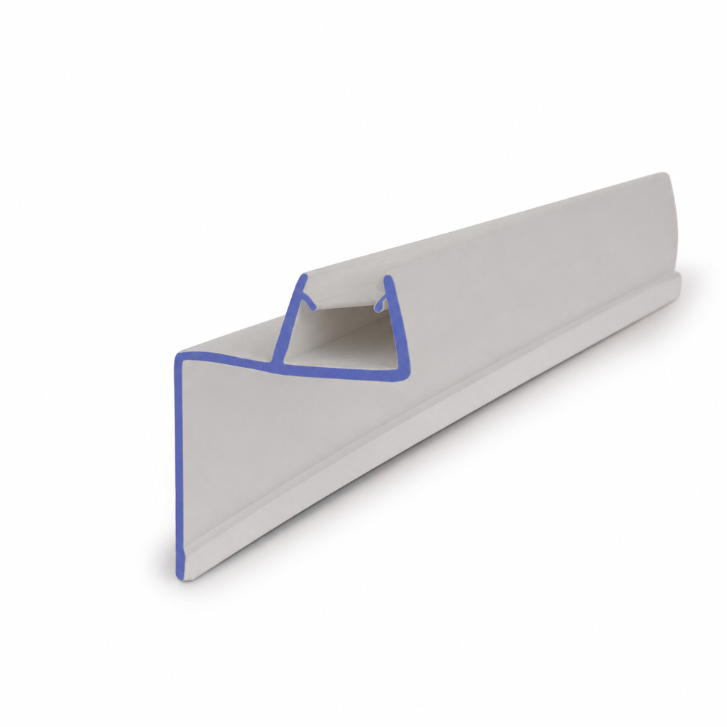 Fin Shower Screen Seal for 8-10mm Glass – 900mm, 1400mm, 2000mm