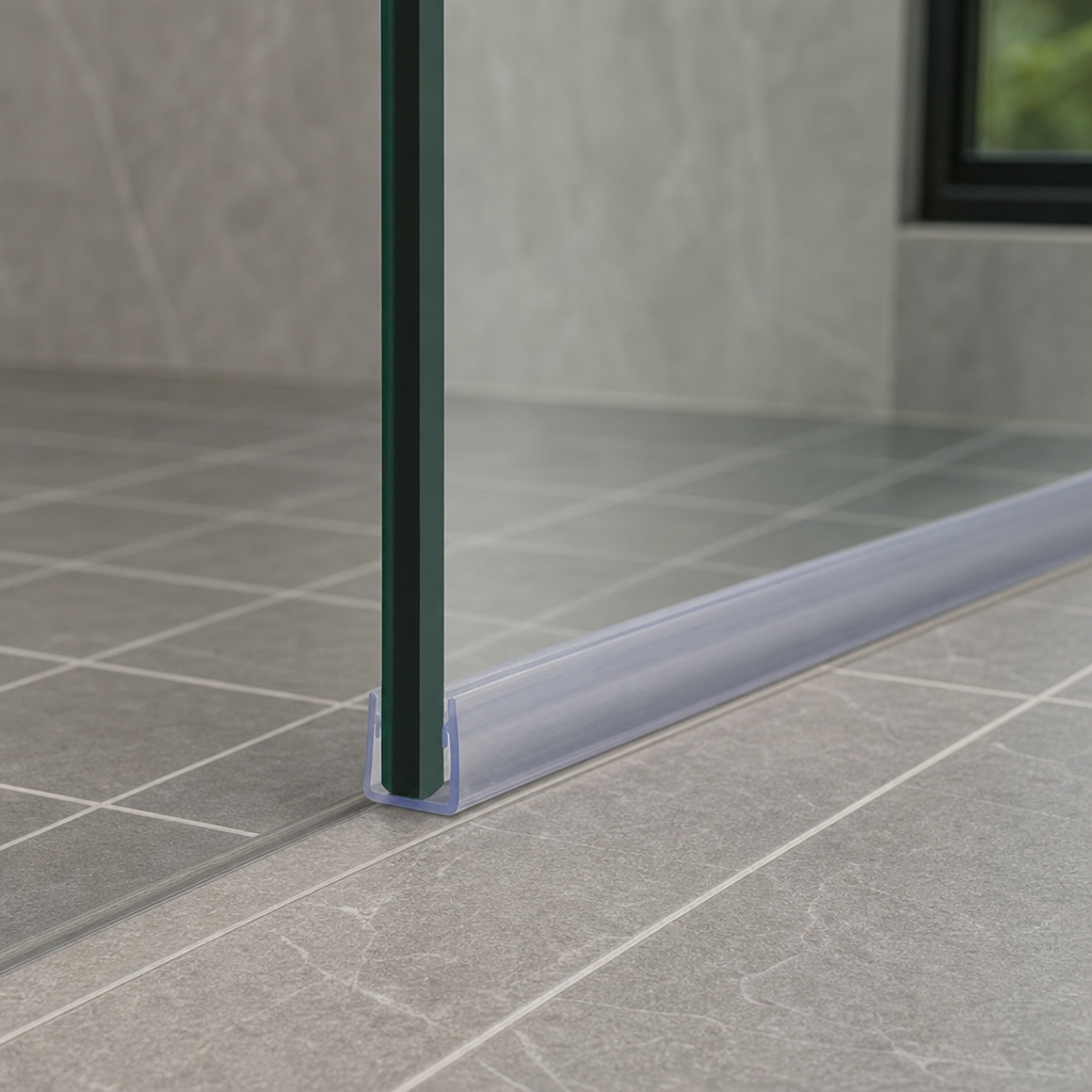 Fin Shower Screen Seal for 8-10mm Glass – 800mm to 2000mm