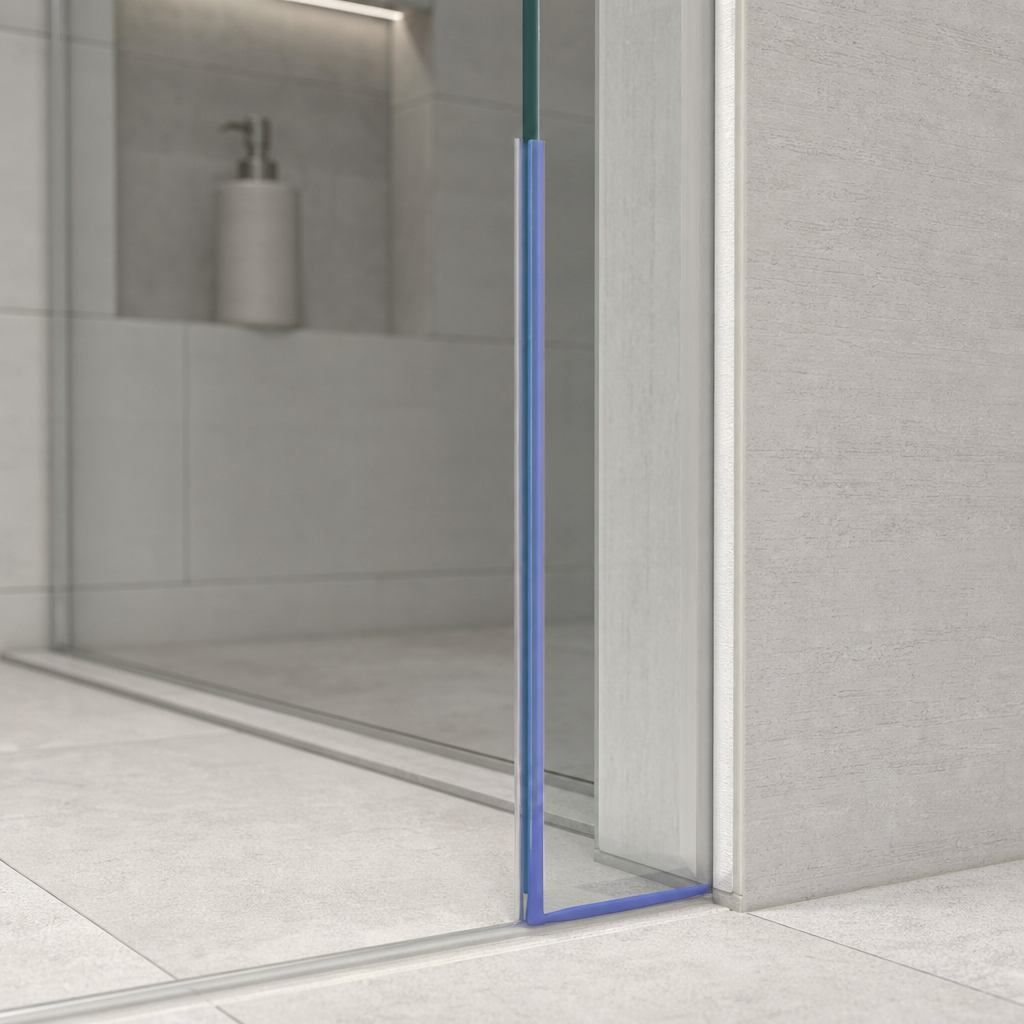 Fin Shower Screen Seal – Clear with 3M VHB Tape