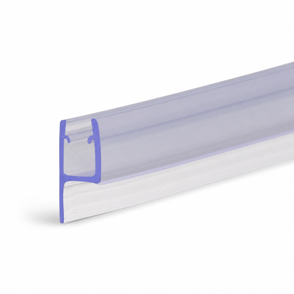 Fin Shower Screen Seal for 4-6mm Glass – 25mm Sample & Lengths