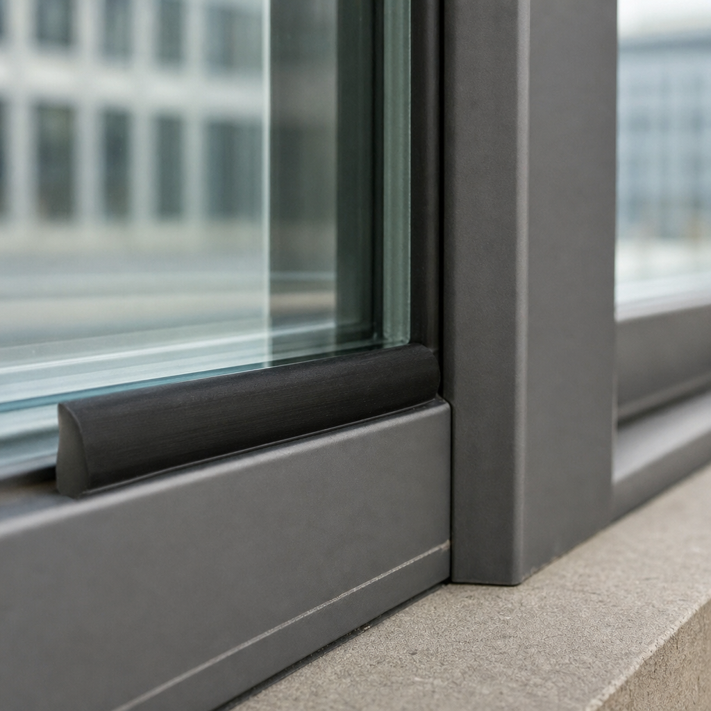 Black Filler Strip for Fixed Windows – 20 Metre Coil