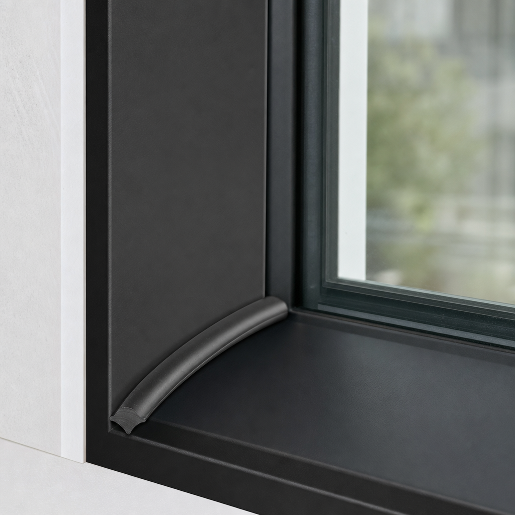 Black Filler Strip for Self-Fixing Window Rubber – Per Metre