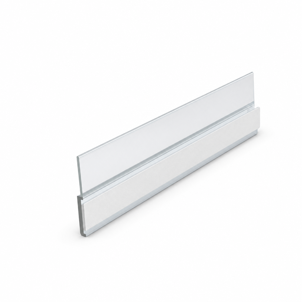 Glass Door Seal for 10mm to 12.8mm Glass – 3 Metre Length