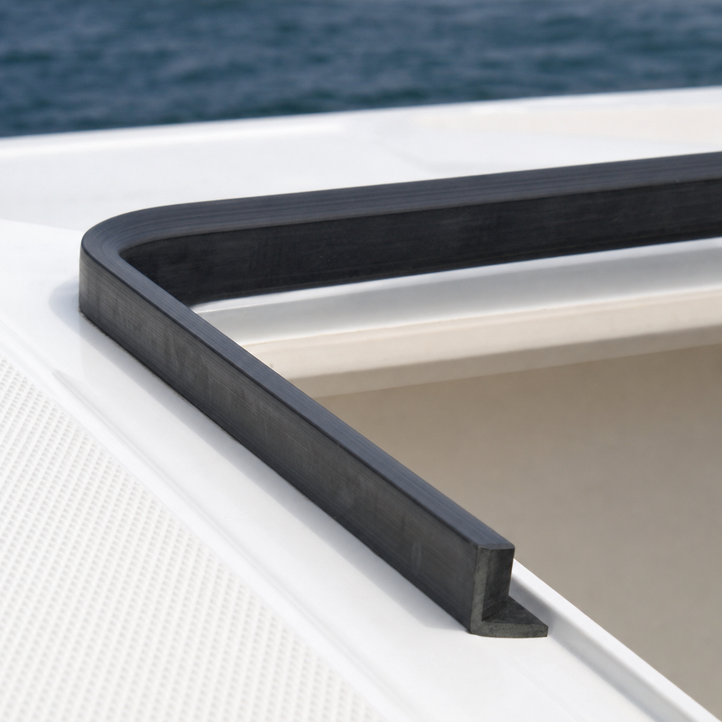 L Section Rubber Seal 38mm x 38mm – 2.5 Metre Length