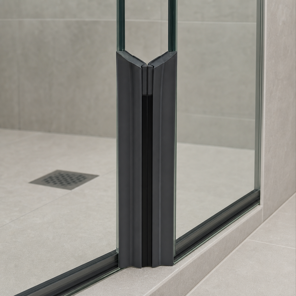 Magnetic Shower Screen Seal for 8-10mm Glass – 27mm Gap
