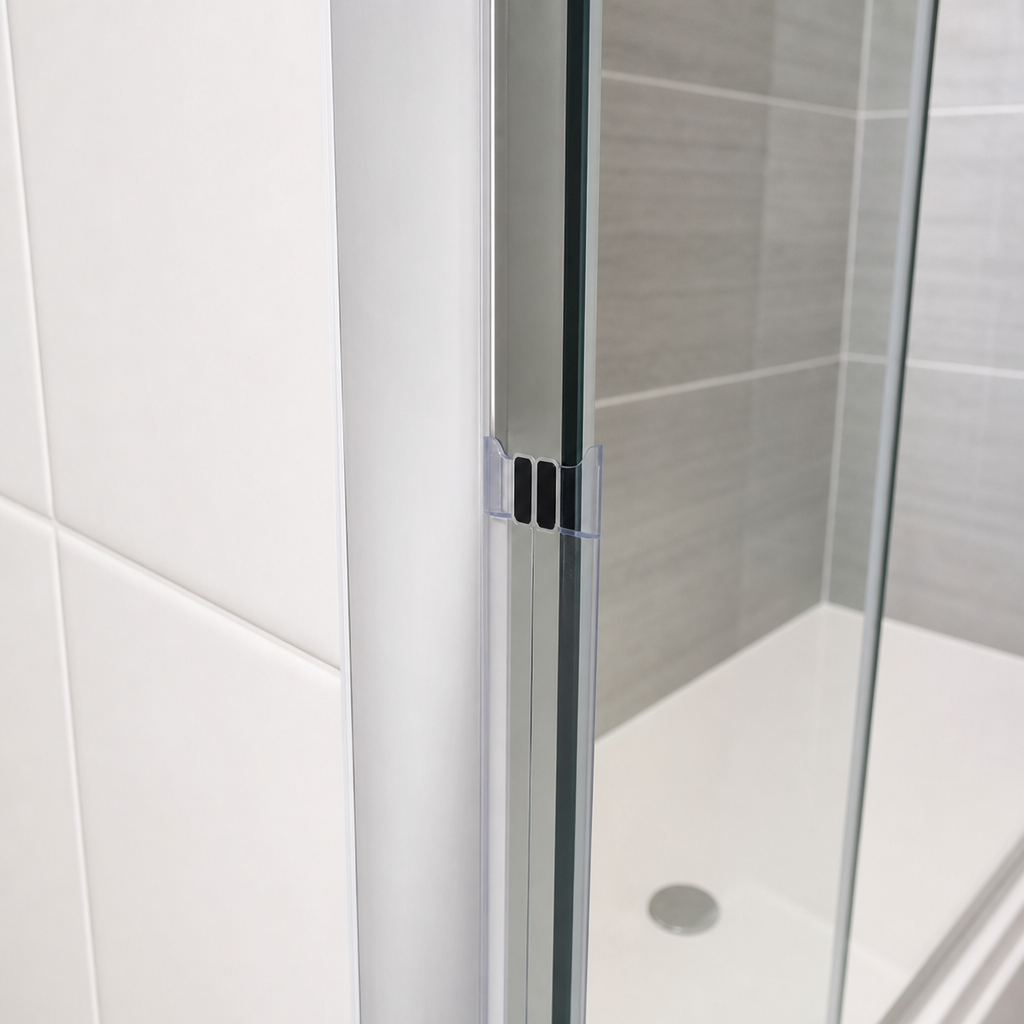 Magnetic Shower Screen Seal for 4-6mm Glass – 2000mm Length – MAG013