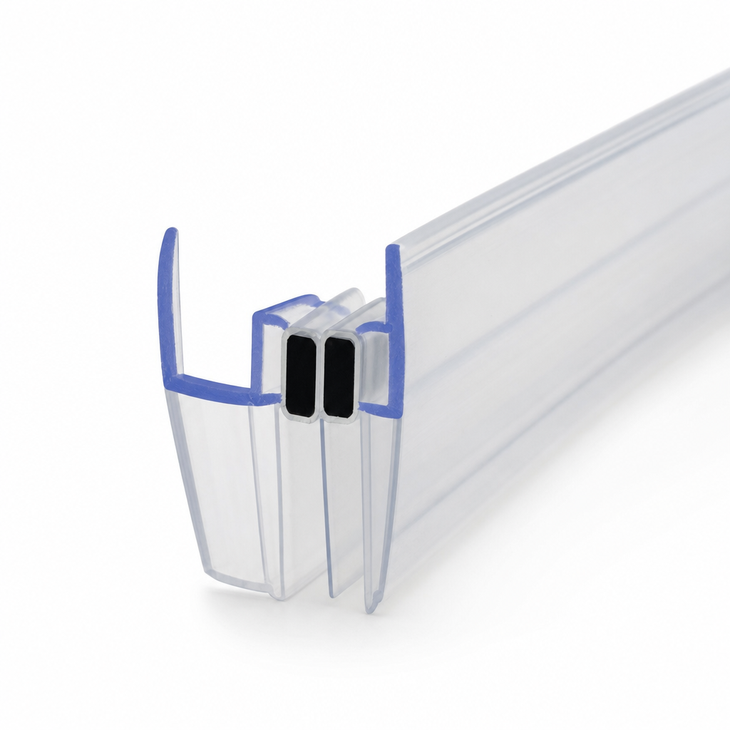Magnetic Shower Screen Seal for 4-6mm Glass – 2000mm Length – MAG013