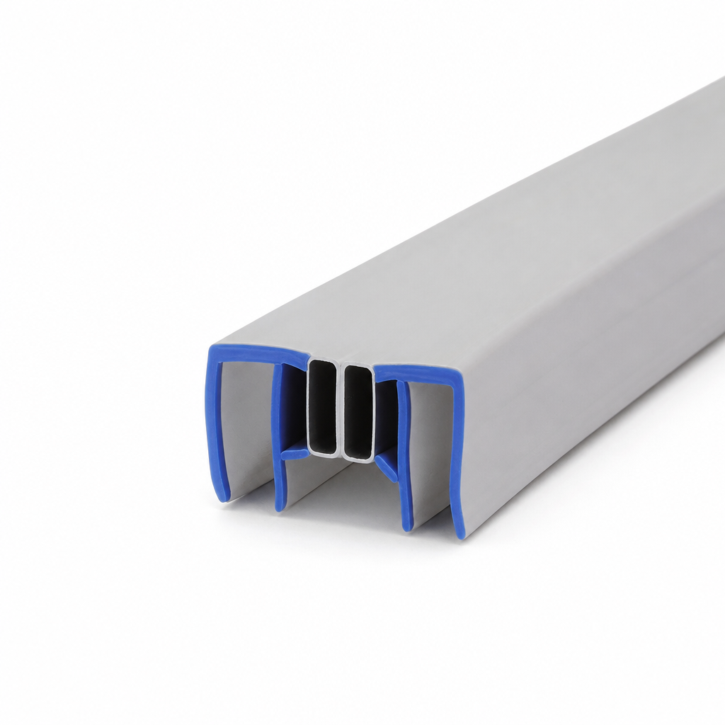 Magnetic Shower Screen Seal for 8-10mm Glass – 2000mm Length – MAG014