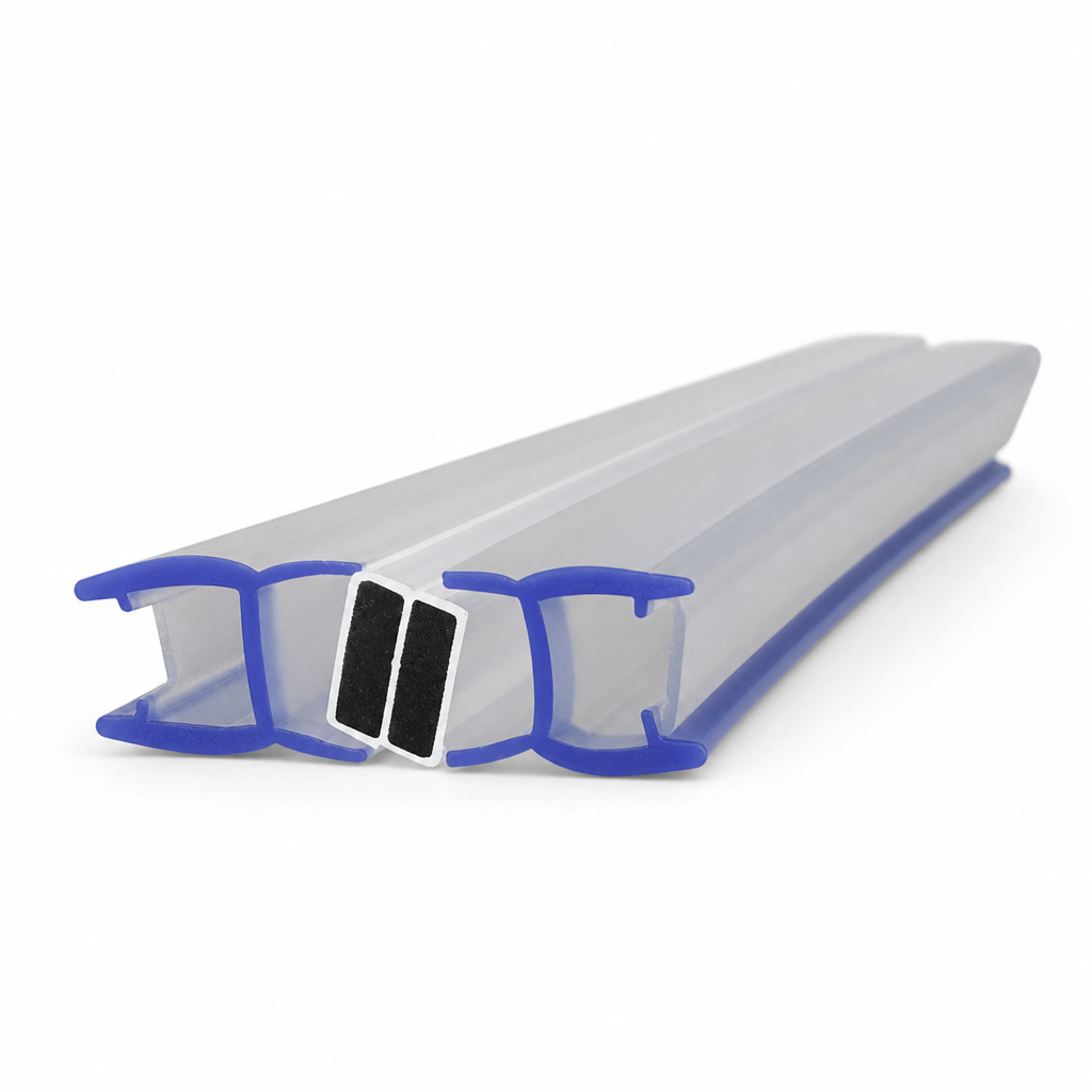 Magnetic Shower Screen Seal for 10-12mm Glass – 2000mm Length