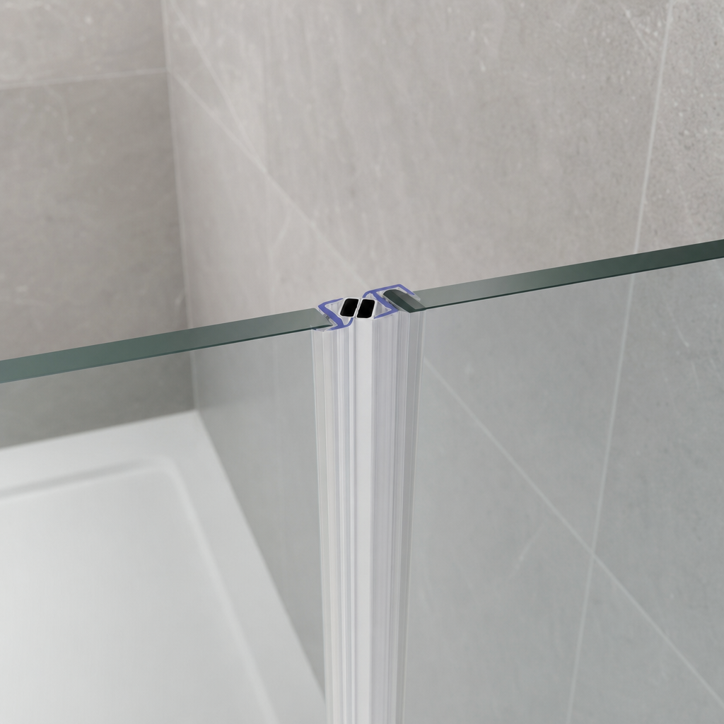 Magnetic Shower Screen Seal for 4-6mm Glass – 2000mm Length – MAG019