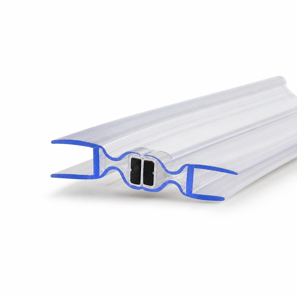 Magnetic Shower Screen Seal for 8-10mm Glass – 2000mm Length – MAG022