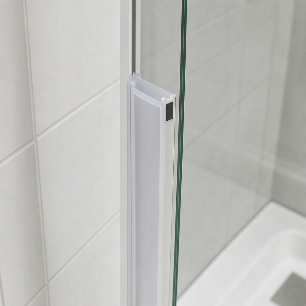 Magnetic Shower Screen Seal – 8mm Channel, 2000mm Length