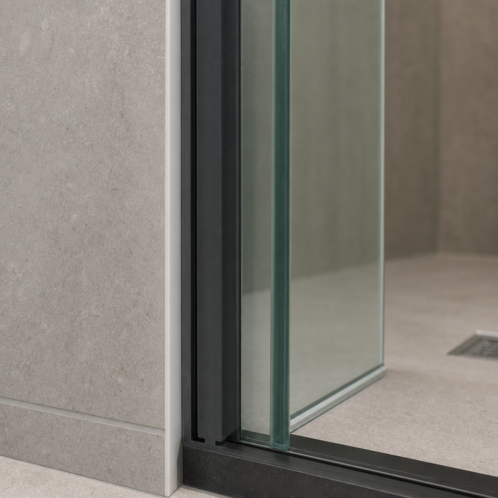 Magnetic Shower Screen Seal – 7mm Channel, 2000mm Length