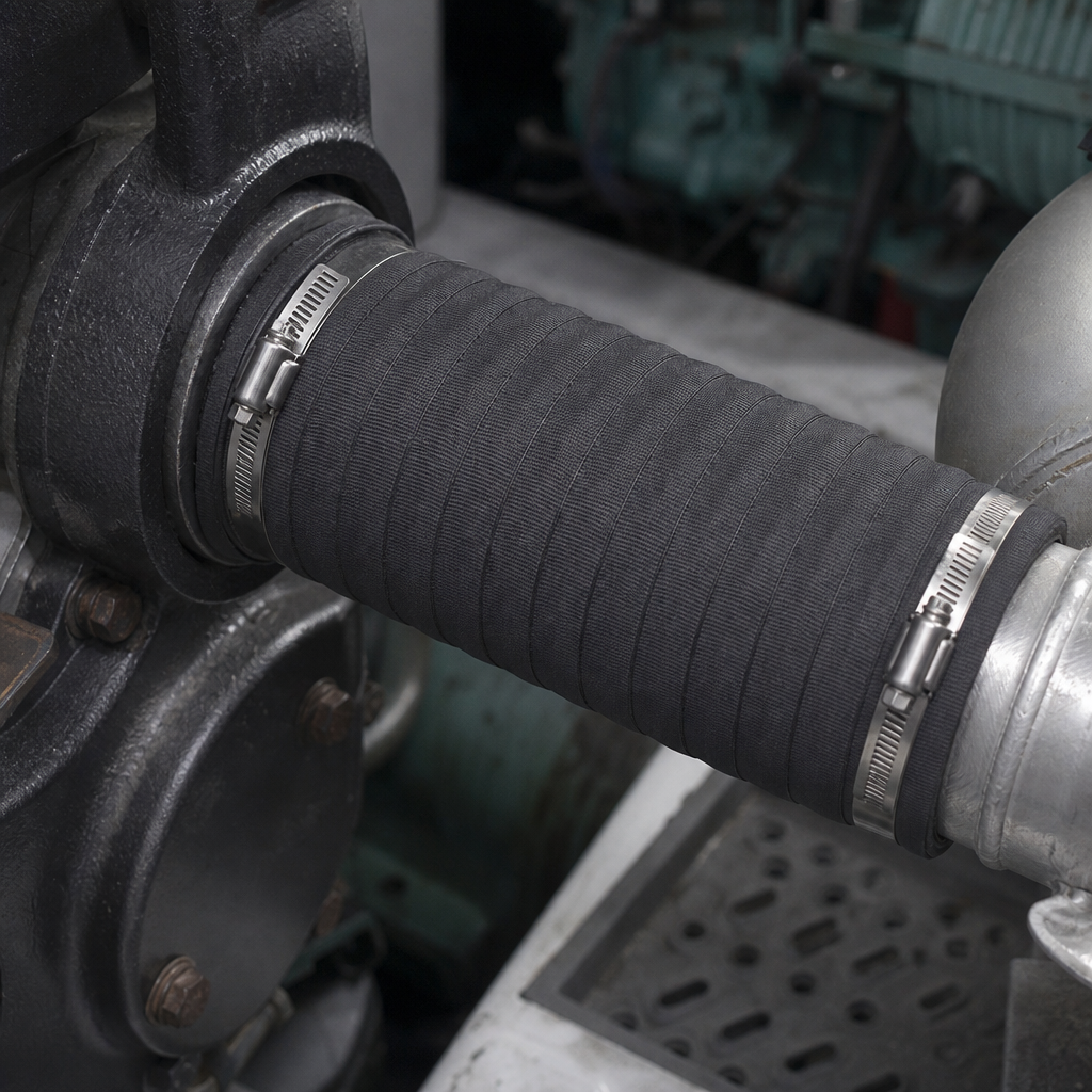 Marine Diesel Exhaust Hose 25mm ID x 35mm OD – Per Metre