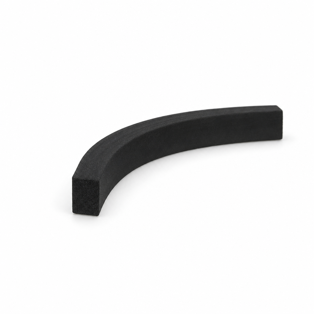 Plain Expanded Neoprene Strip 19mm x 12mm – 6 Metre Roll