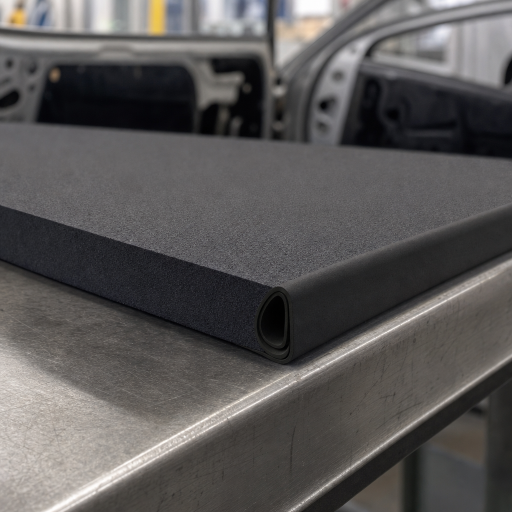 Plain Expanded Neoprene Sponge Sheet 12mm – 2m x 1m